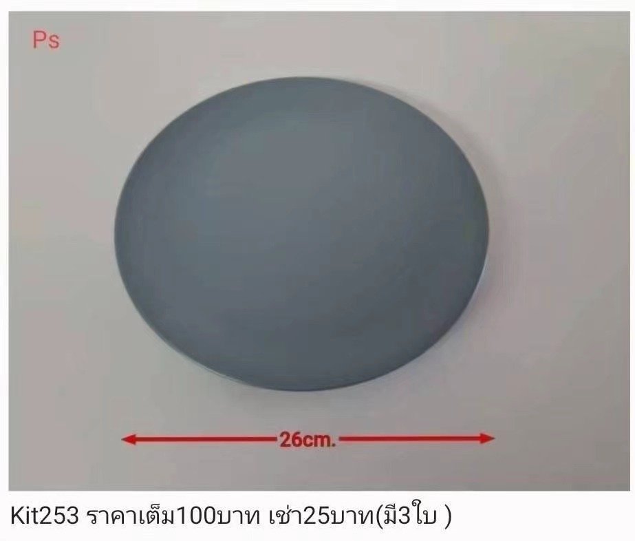 灰色椭圆形盘子