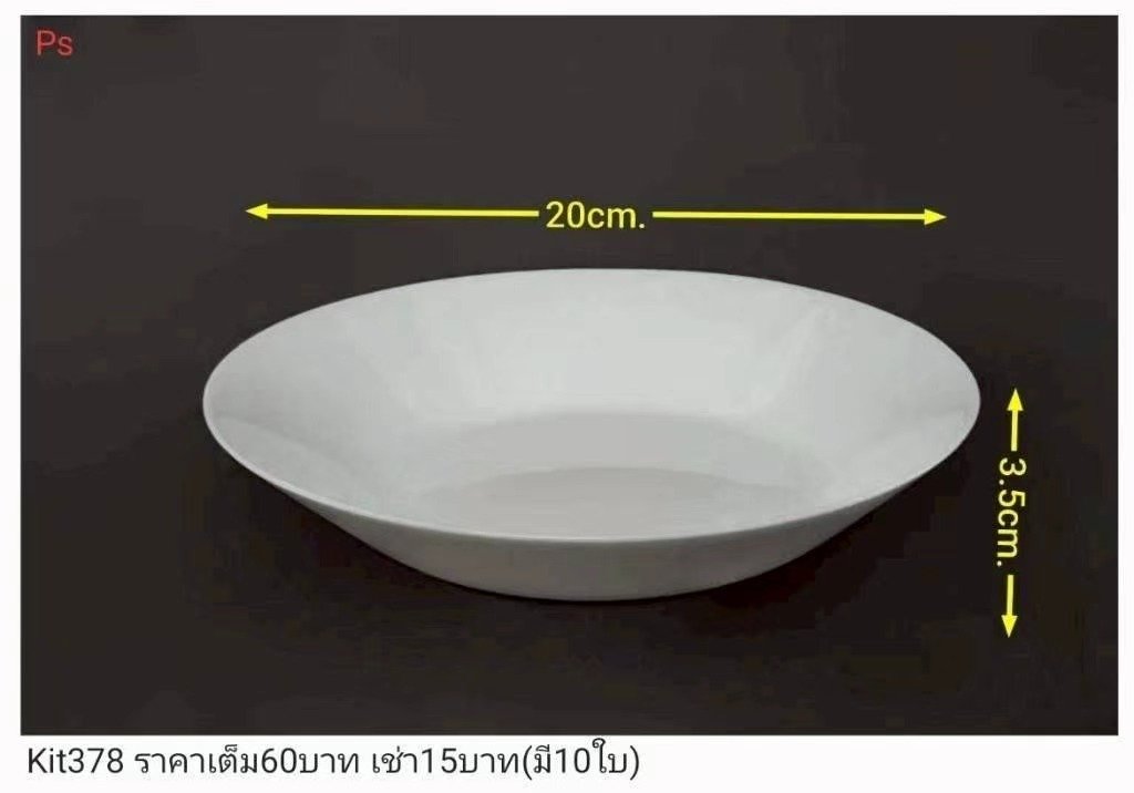 白色陶瓷盘