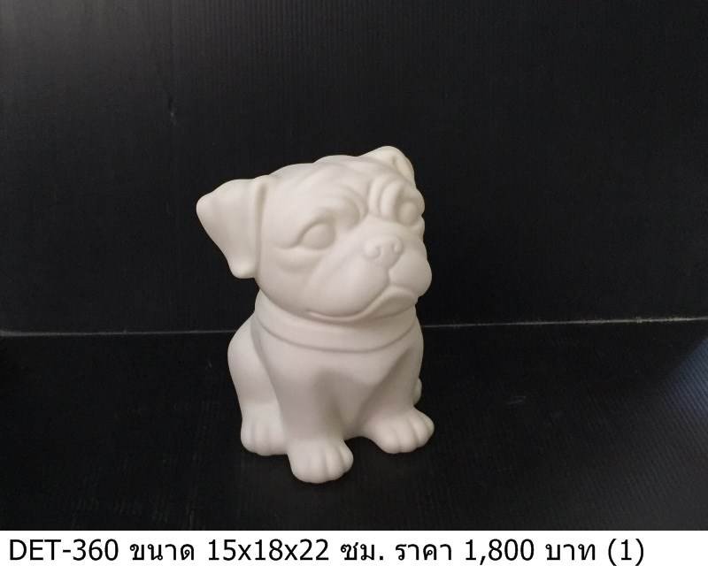 陶瓷狗摆件