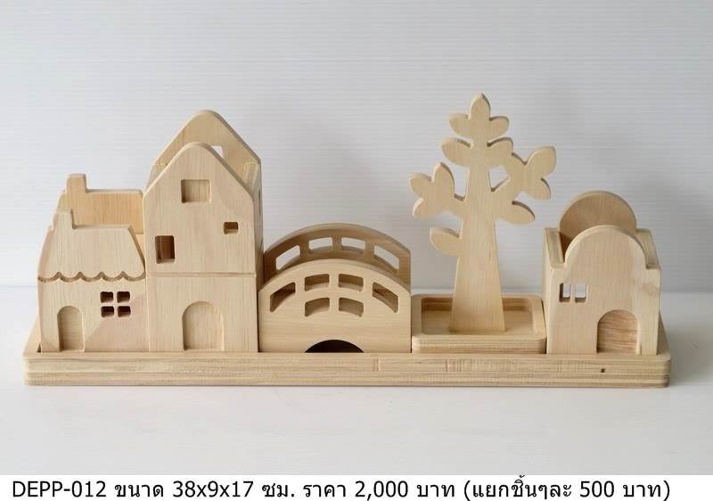 木制建筑模型