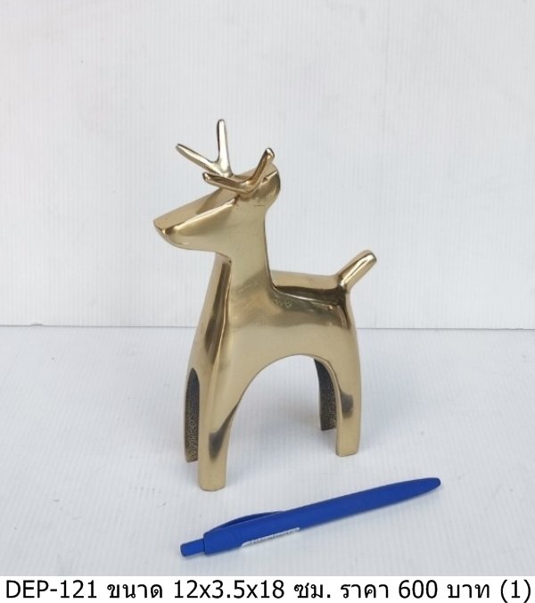 金色鹿摆件