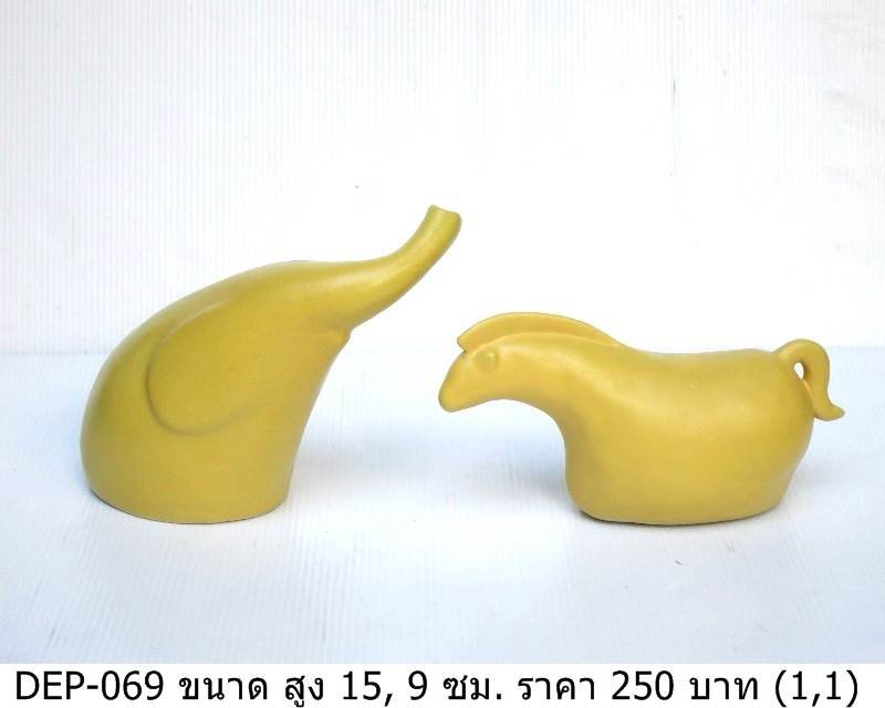 陶瓷动物摆件