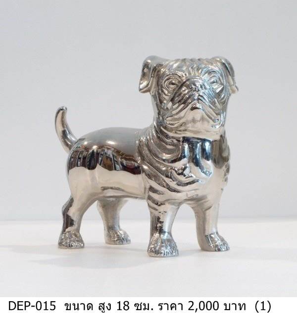 金属狗摆件