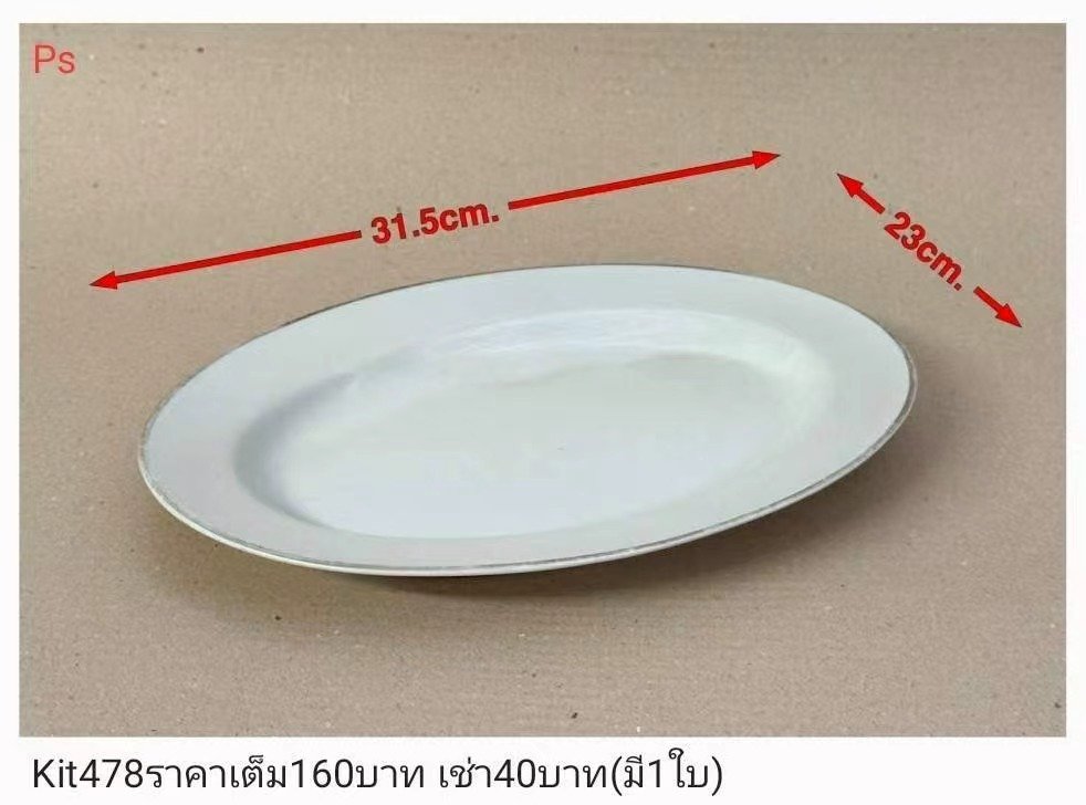 椭圆形盘子