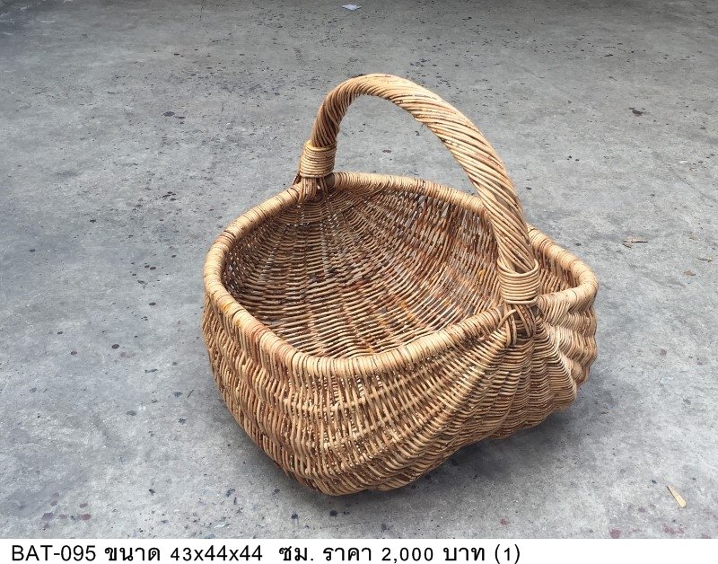 藤编篮子