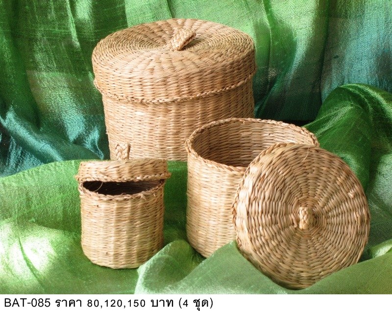 竹编篮子