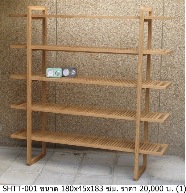 多层木制展示架